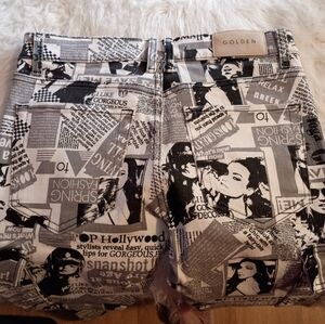 Jeans Newspaper Theme 💕 Golden